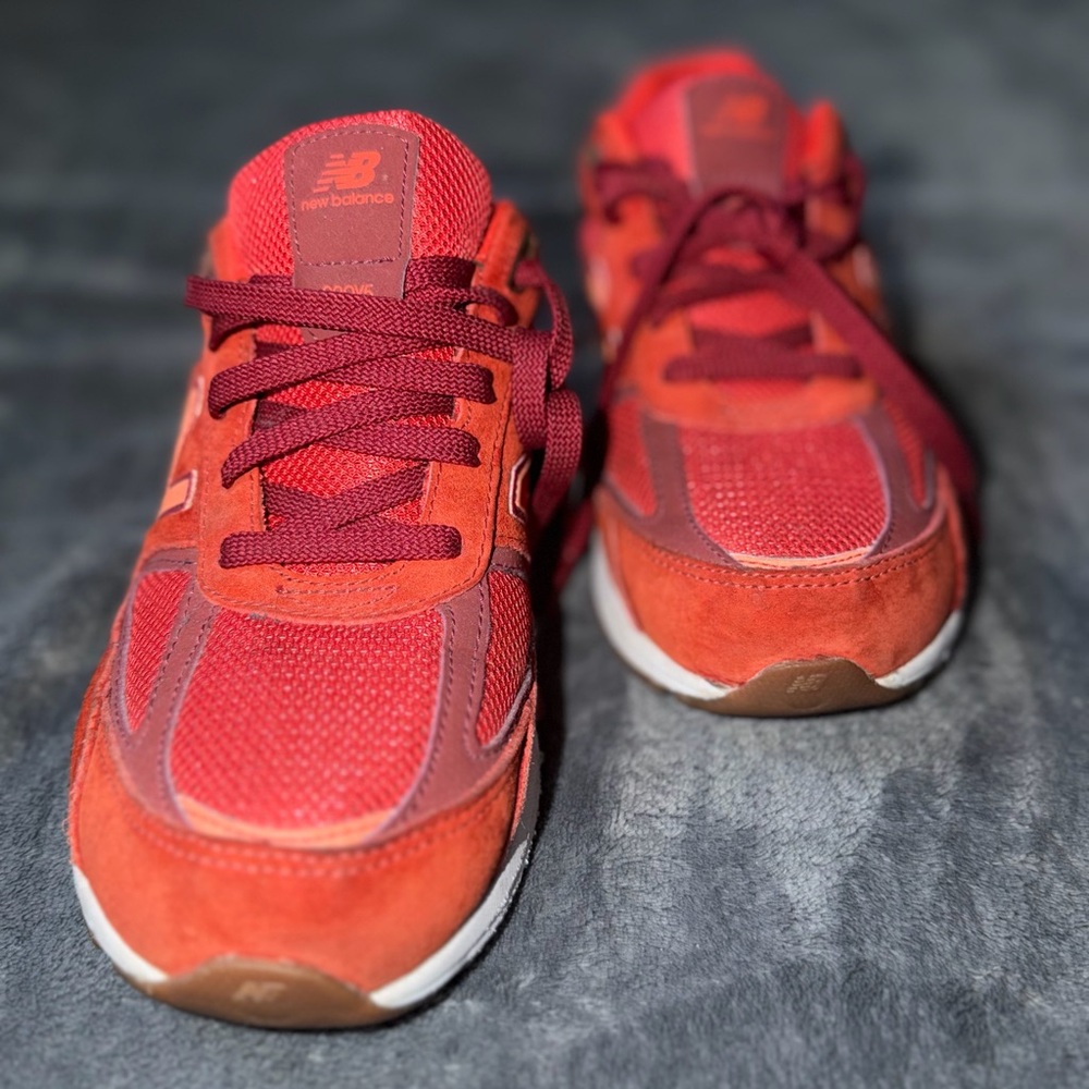 New Balance 990v5 Molten Lava colorway